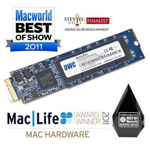 Barrette SSD 480Go OWC Aura Pro + Envoy Kit - MacBook Air 2010/11
