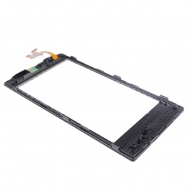 Vitre tactile + châssis  - Lumia 520