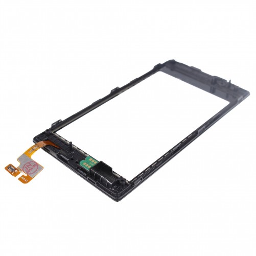 Vitre tactile + châssis  - Lumia 520