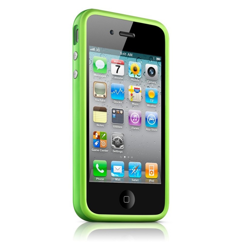 Bumper iPhone 4 - Bumper iPhone 4S Vert Bumper iPhone 4 - Bumper iPhone 4S Vert