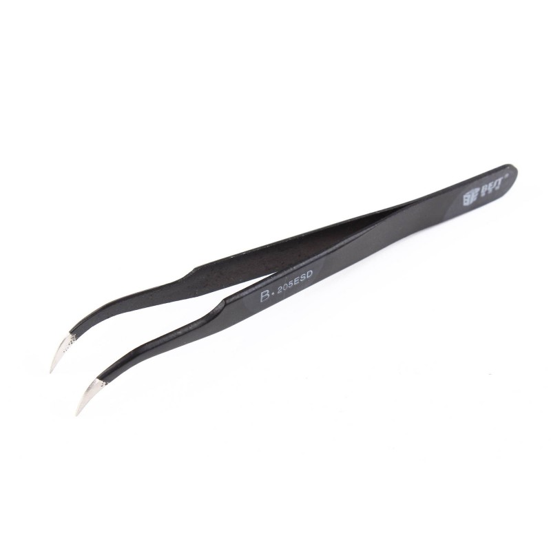 Pince Courbée AntiStatique (BST-250ESD // NO.Q006) Pince Courbée AntiStatique (BST-250ESD // NO.Q006)