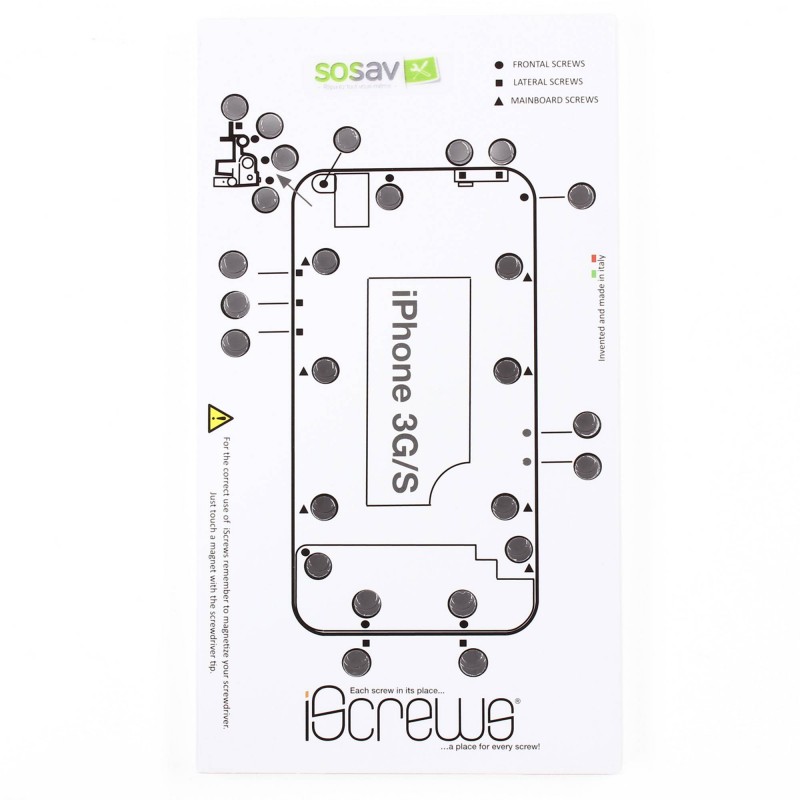 Organisateur de vis (iScrews) - iPhone 3G/3GS Organisateur de vis (iScrews) - iPhone 3G/3GS