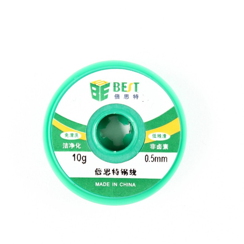 Fil à souder 0,5mm - 10 grammes (NO.T055) Fil à souder 0,5mm - 10 grammes (NO.T055)