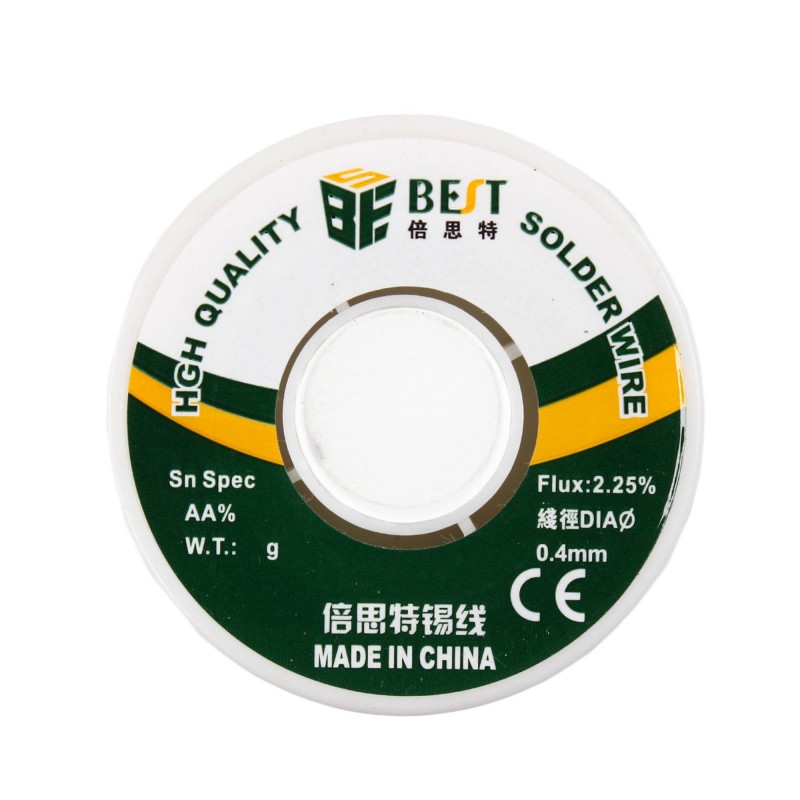 Fil à souder 0,4mm - 100 grammes (NO.T051) Fil à souder 0,4mm - 100 grammes (NO.T051)