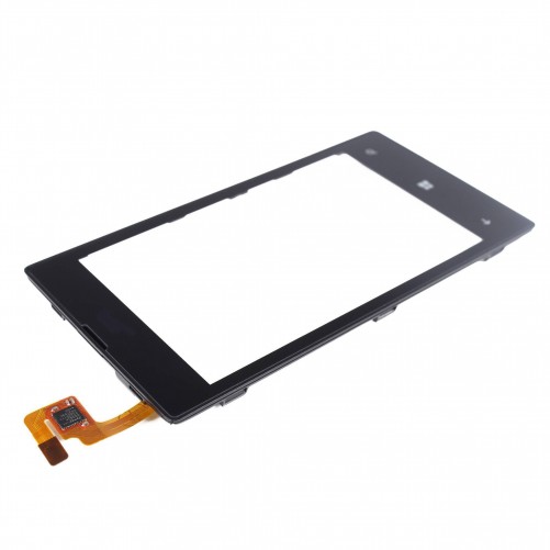 Vitre tactile + châssis  - Lumia 520