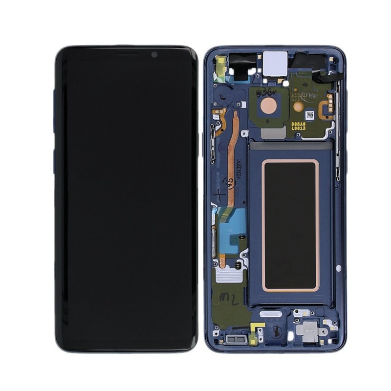 Ecran complet Bleu Corail (Officiel) - Galaxy S9 G360F Ecran complet Bleu Corail (Officiel) - Galaxy S9 G360F
