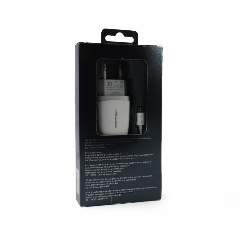 Câble data Micro USB + chargeur secteur 2.1A Câble data Micro USB + chargeur secteur 2.1A