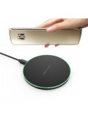 Station de charge QI avec contour lumineux