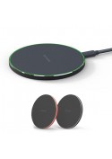 Station de charge QI avec contour lumineux