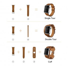 Bracelet cuir 3 en 1 Hoco...