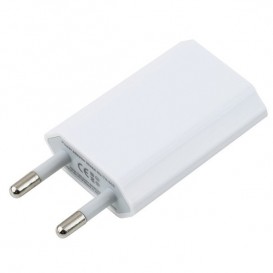 Chargeur secteur blanc USB...