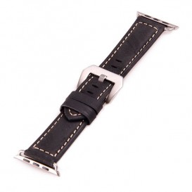 Bracelet cuir noir pour...