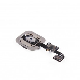 Bouton home noir + nappe - iPhone 6 Plus