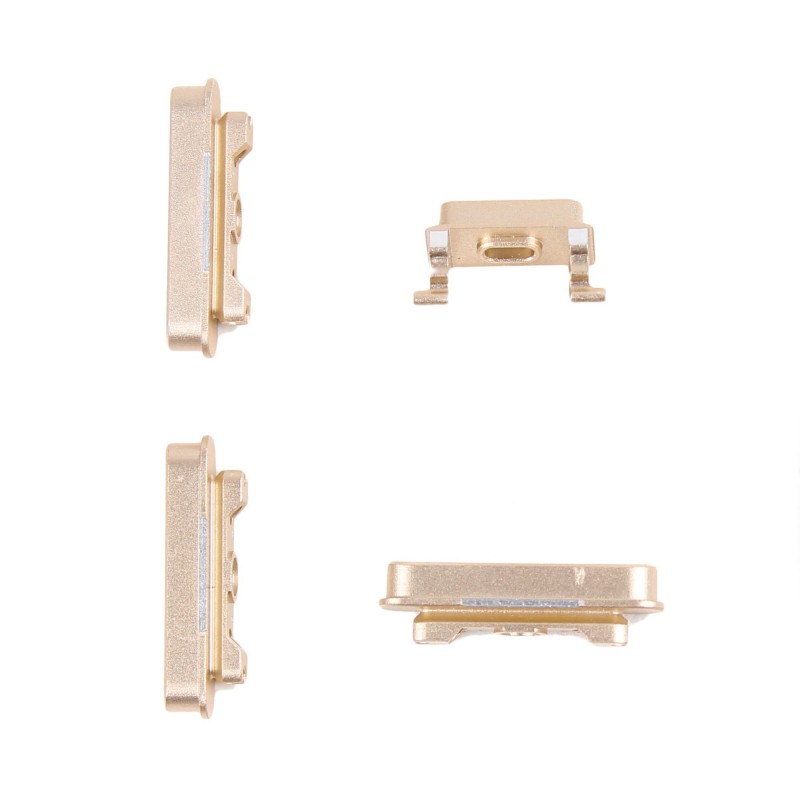 Lot de 4 boutons OR (Volume, vibreur, power) - iPhone 6 Plus Lot de 4 boutons OR (Volume, vibreur, power) - iPhone 6 Plus