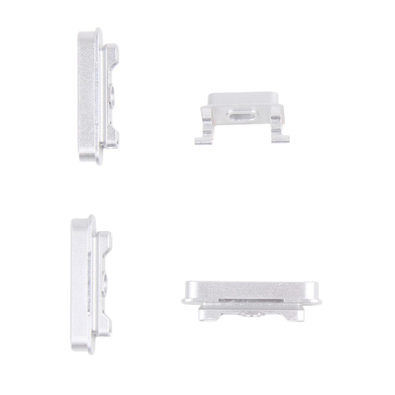 Lot de 4 boutons BLANC (Volume, vibreur, power) - iPhone 6 Plus Lot de 4 boutons BLANC (Volume, vibreur, power) - iPhone 6 Plus