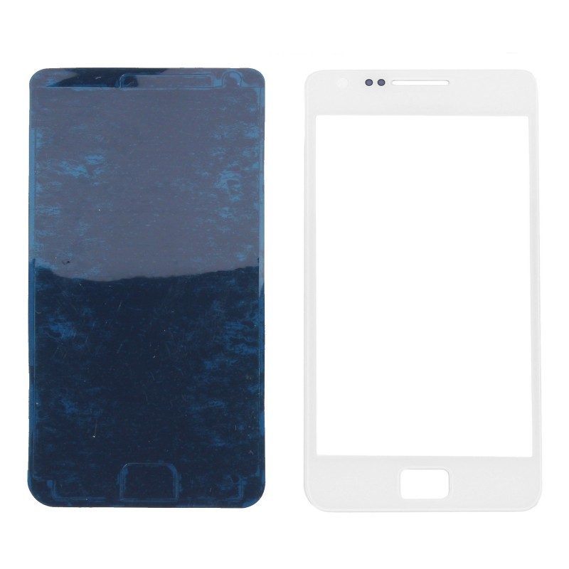 Vitre Tactile Blanche + Stickers - Galaxy S2 Vitre Tactile Blanche + Stickers - Galaxy S2