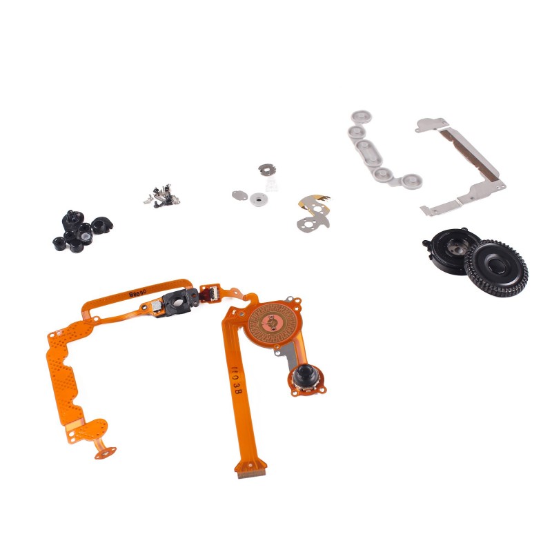 Kit boutons façade complet + nappe + vis (Reconditionné) - Canon EOS 30D Kit boutons façade complet + nappe + vis (Reconditionné) - Canon EOS 30D