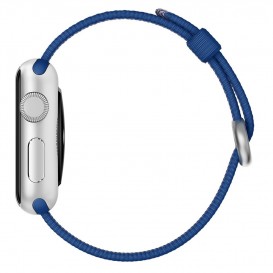 Bracelet Nylon Tressé Bleu...