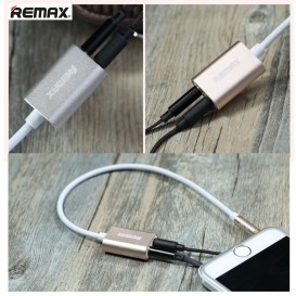 Câble Adaptateur Diviseur Audio Mini Jack 3.5mm Remax Audio - SOSav.fr