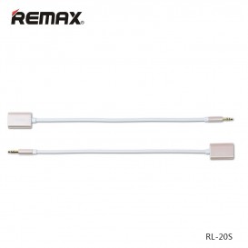 Câble Adaptateur Diviseur Audio Mini Jack 3.5mm Remax Audio - SOSav.fr