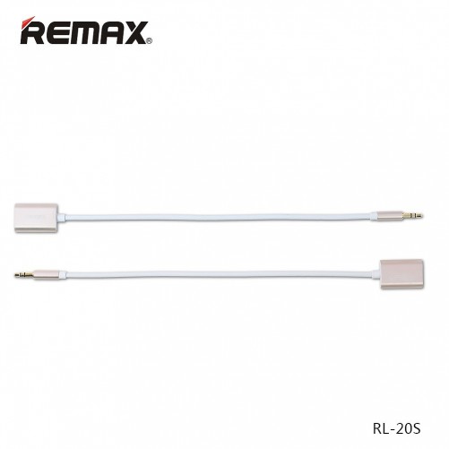 Câble Adaptateur Diviseur Audio Mini Jack 3.5mm Remax Audio - SOSav.fr