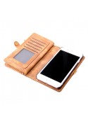 Etui en daim avec portefeuille intégré iPhone 7 Plus / iPhone 8 Plus Accessoires iPhone 8 Plus - SOSav.fr