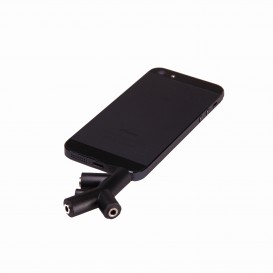 Porte-clé double audio Jack 3,5mm Audio - SOSav.fr