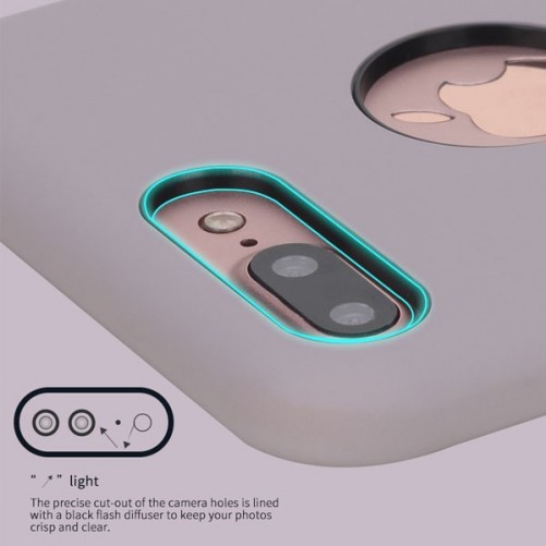 Coque en silicone Touch serie Rock iPhone 7 Plus / iPhone 8 Plus Accessoires iPhone 8 Plus - SOSav.fr