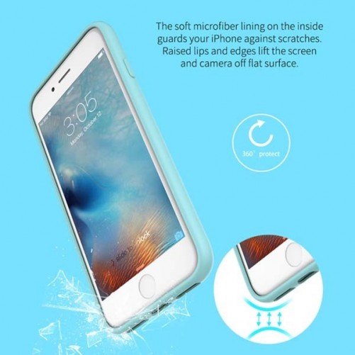 Coque en silicone Touch serie Rock iPhone 7 Plus / iPhone 8 Plus Accessoires iPhone 8 Plus - SOSav.fr