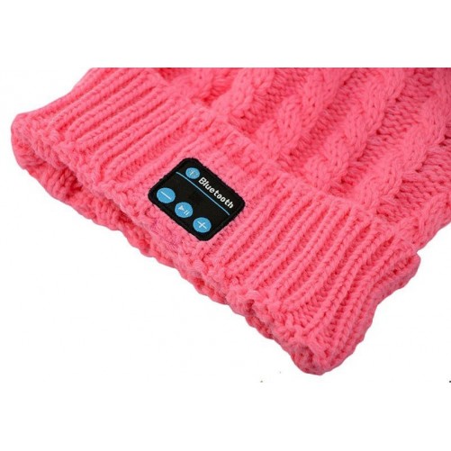 Bonnet à pompon connecté Bluetooth Audio - SOSav.fr