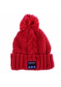 Bonnet à pompon connecté Bluetooth Audio - SOSav.fr