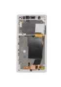 Ecran complet blanc (LCD + Tactile/châssis) - Xperia Z