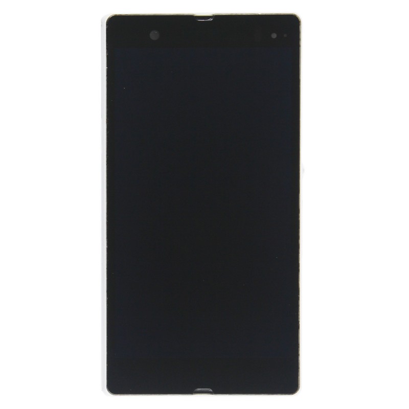 Ecran complet blanc (LCD + Tactile/châssis) - Xperia Z Ecran complet blanc (LCD + Tactile/châssis) - Xperia Z