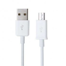 Cable micro USB blanc pour...