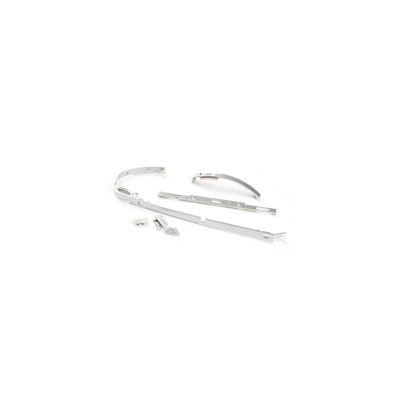Kit contour gris + boutons Open, ON/OFF, WiFi - PSP 1000