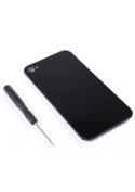 Kit réparation Vitre Arrière Noire Sans Logo - iPhone 4S