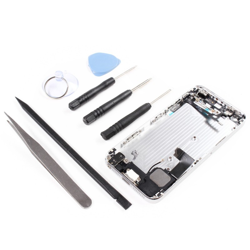 Kit réparation Châssis Arrière Blanc - iPhone 5 Kit réparation Châssis Arrière Blanc - iPhone 5