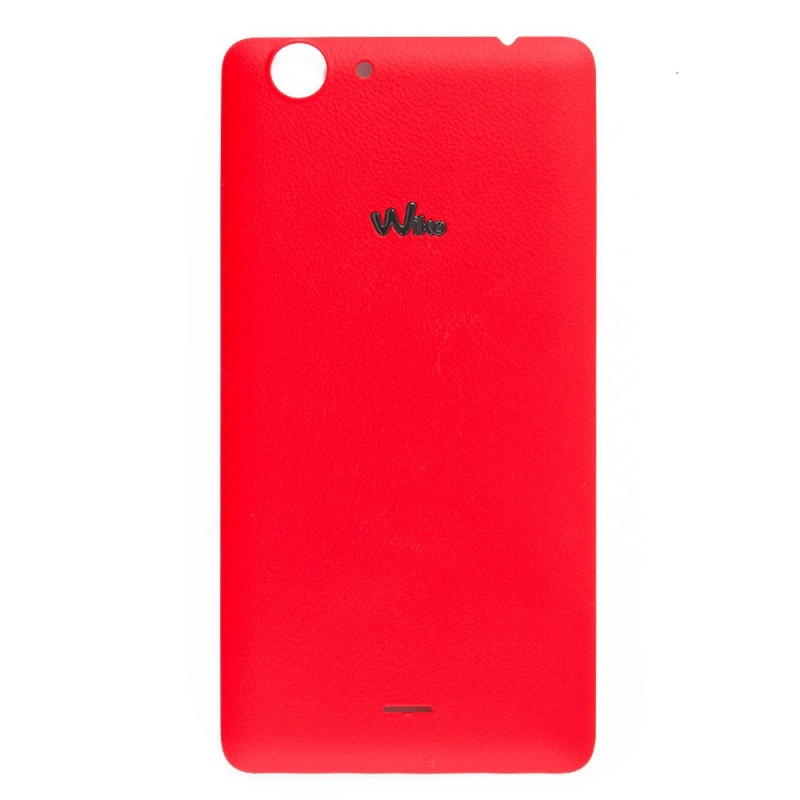 Coque arrière rouge (officielle) - Wiko Pulp Fab 4G Coque arrière rouge (officielle) - Wiko Pulp Fab 4G