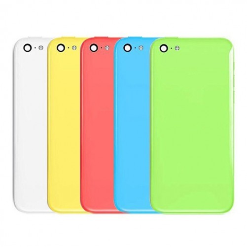 coque arrière face de remplacement complète pour iPhone 5C - Jaune