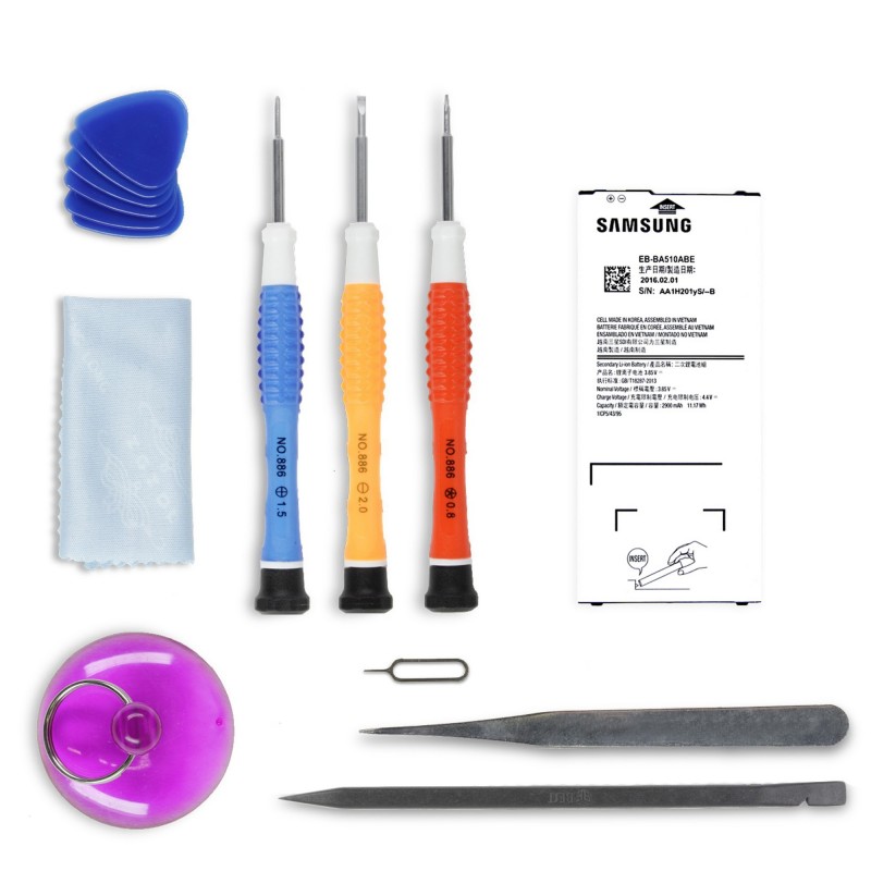Kit réparation Batterie (Officielle) - Galaxy A5 (2016) Kit réparation Batterie (Officielle) - Galaxy A5 (2016)