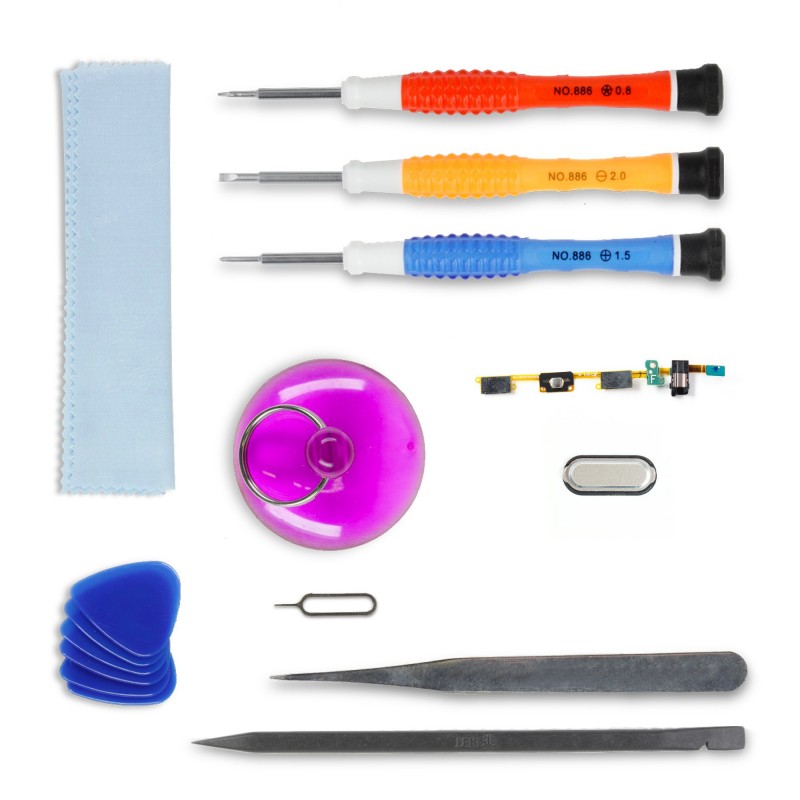 Kit de réparation Bouton home Or (officiel) - Samsung Galaxy J5 (2016) Kit de réparation Bouton home Or (officiel) - Samsung Galaxy J5 (2016)