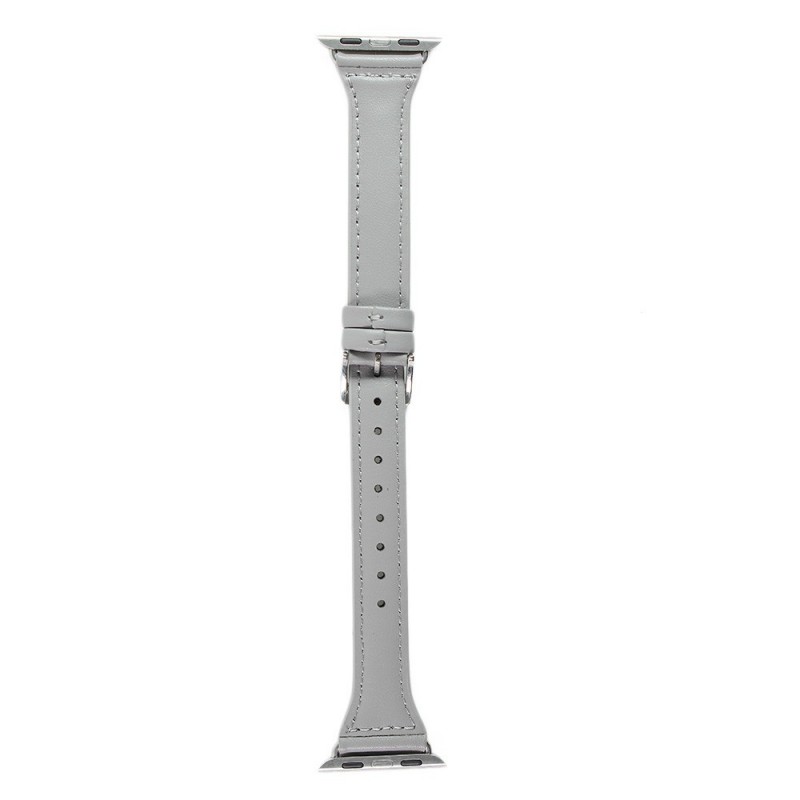 Bracelet cuir FEMME Apple Watch 38/40mm Edition limitée Hoco - GRIS Bracelet cuir FEMME Apple Watch 38/40mm Edition limitée Hoco - GRIS