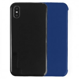 Etui portefeuille effet gloss iPhone X Xs