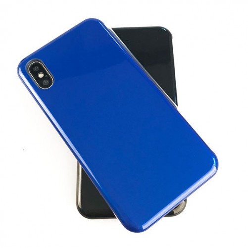 Etui portefeuille effet gloss iPhone X Xs