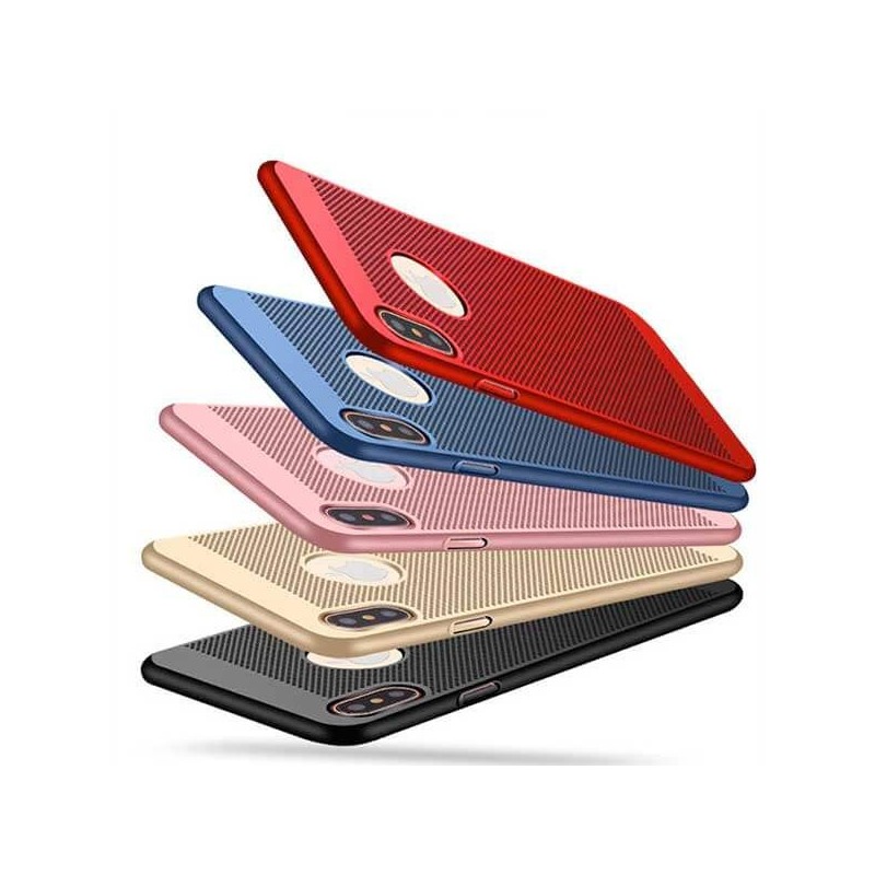 Coque rigide micro perforée pour iPhone X Xs Coque rigide micro perforée pour iPhone X Xs