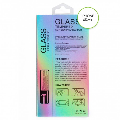 Film Verre Trempé 3D (9H) - iPhone XR / iPhone 11