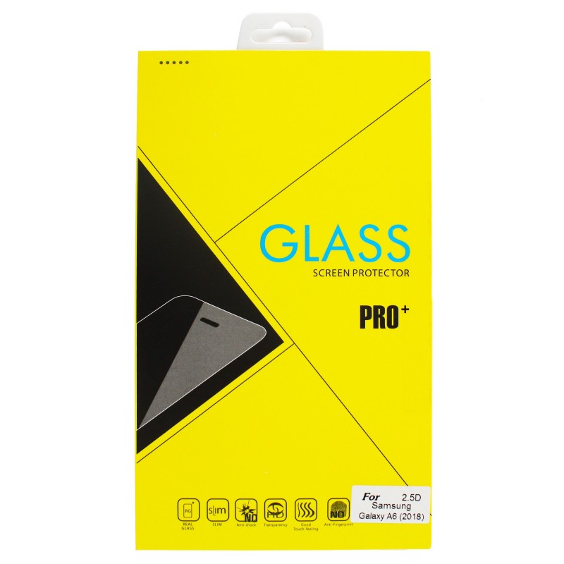 Film Verre trempé 3D (H9) - Galaxy A6 2018 Film Verre trempé 3D (H9) - Galaxy A6 2018