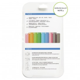 Coque souple TPU transparent 0,3 mm Samsung Galaxy Note 4