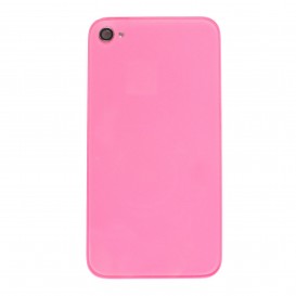 Face arrière de remplacement rose pour iPhone 4