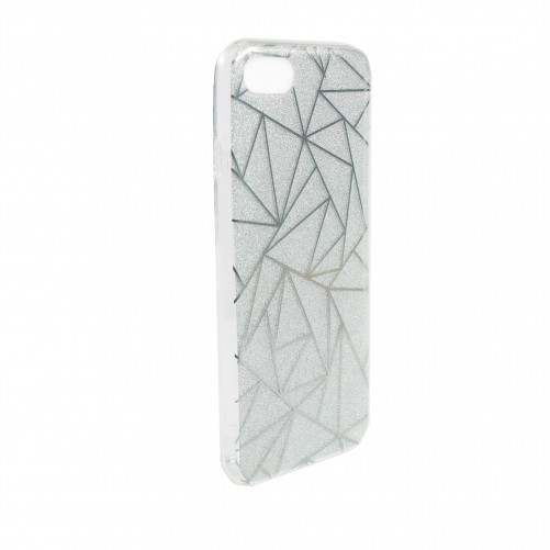 Coque TPU paillettes et formes géométriques iPhone 8 / iPhone 7